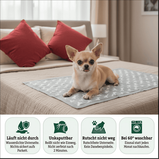 DryPad - Die Matte die Hunde natürlich anzieht